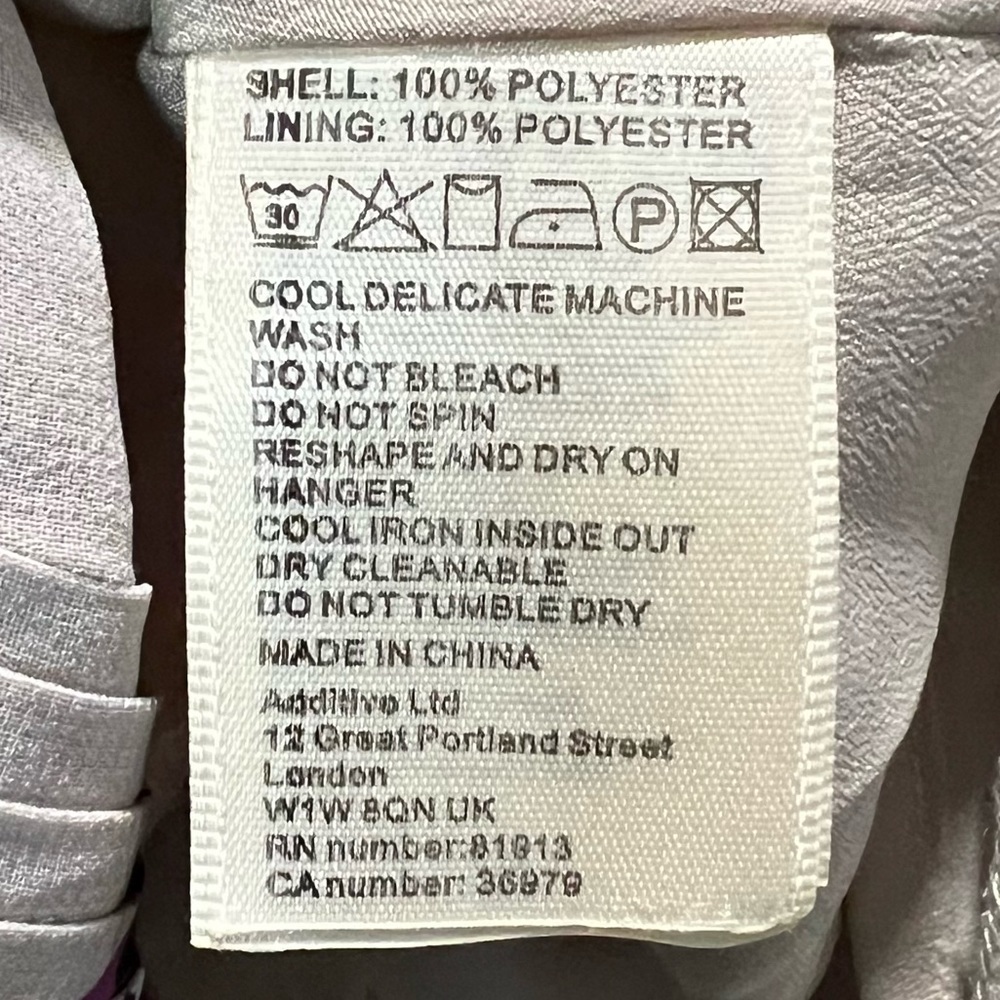 Darling Floral Patterned Fully Lined Crochet Plea… - image 5